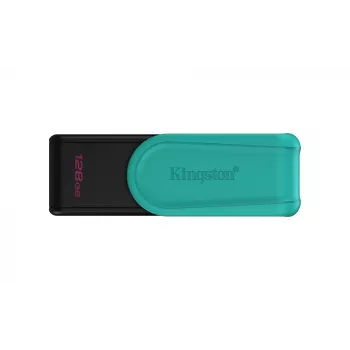 Kingston Technology DataTraveler 128GB Portable USB 3.2 Gen 1 Exodia S (Schwarz/Türkis)
