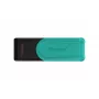 Kingston Technology DataTraveler 128GB Portable USB 3.2 Gen 1 Exodia S (Schwarz/Türkis)