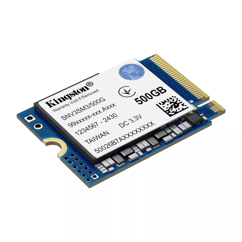 SSD-Festplatte Kingston Technology 500G M.2 2230 NVMe SNV3SM3/500G