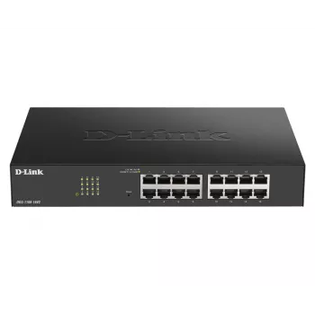D-Link DGS-1100-24PV2 Managed L2 Gigabit Ethernet (10/100/1000) Power over Ethernet (PoE) Schwarz
