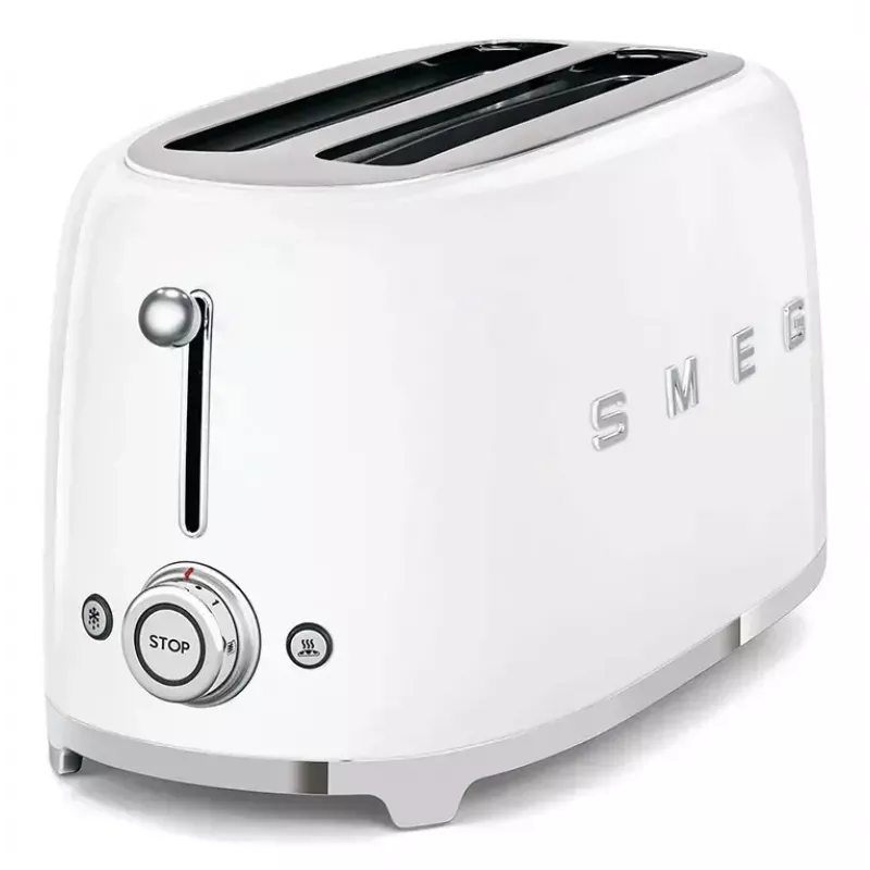 Toaster Smeg 50's Style TSF02WHEU Weiß
