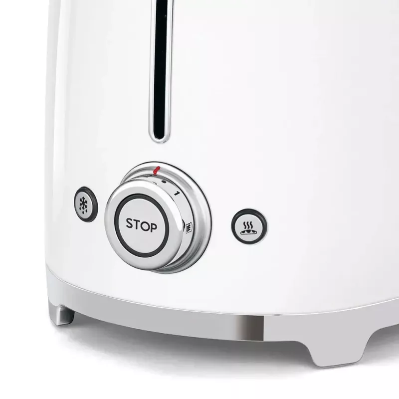 Toaster Smeg 50's Style TSF02WHEU Weiß
