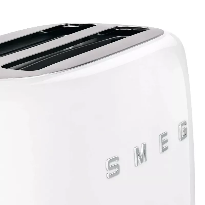Toaster Smeg 50's Style TSF02WHEU Weiß