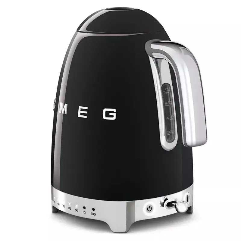 Wasserkocher Smeg KLF04BLEU 1,7 l 2400 W schwarz