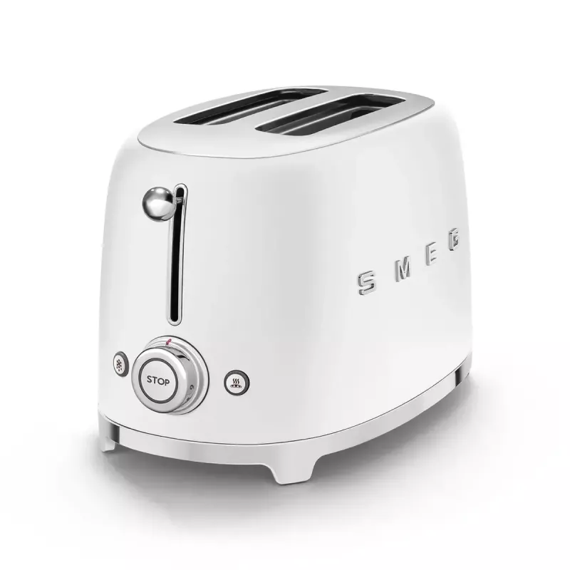 Toaster Smeg 50's Style TSF01WHMEU 2 Scheiben Weiß