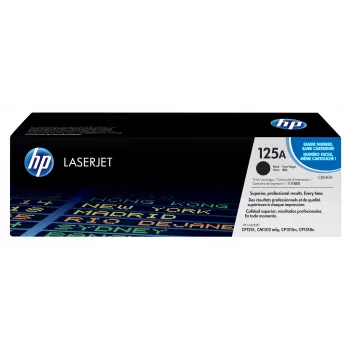 HP 125A Original LaserJet Tonerkartusche Schwarz, 2200 Seiten, Schwarz, 1 Stück