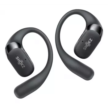 Headset JLAB AUDIO SHOKZ OpenFit 2 — Knochenschall, kabellos, Open-Ear mit Ohrbügel, Schwarz