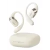 Open-Ear kabelloses Headset Shokz OpenFit 2 — Bluetooth 5.4, IP55, Knochenleitung, 11 Std. Wiedergabe (48 Std. mit Case), USB‑C, beige