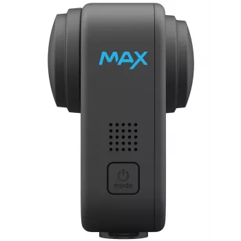 Actionkamera GoPro MAX 360 (2025) — 360°-Aufnahme, 6K Ultra HD, integriertes Display, Wi‑Fi, GPS, Schwarz