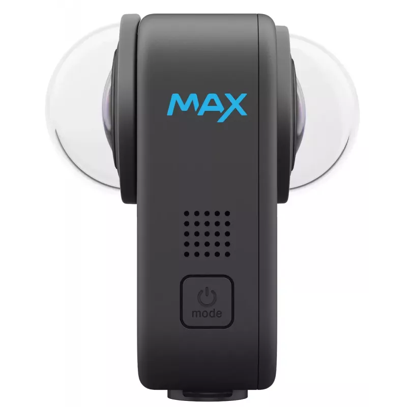 Actionkamera GoPro MAX 360 (2025) — 360°-Aufnahme, 6K Ultra HD, integriertes Display, Wi‑Fi, GPS, Schwarz
