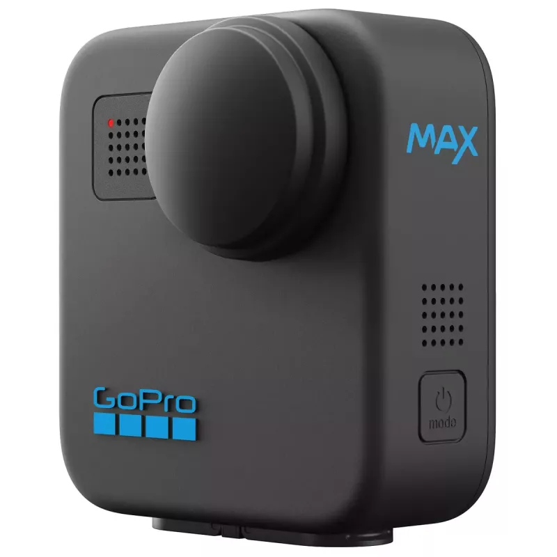 Actionkamera GoPro MAX 360 (2025) — 360°-Aufnahme, 6K Ultra HD, integriertes Display, Wi‑Fi, GPS, Schwarz