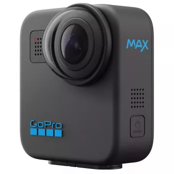 Actionkamera GoPro MAX 360 (2025) — 360°-Aufnahme, 6K Ultra HD, integriertes Display, Wi‑Fi, GPS, Schwarz