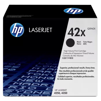 HP 42X High Yield Schwarz Original LaserJet Tonerkartusche 1 Stk.