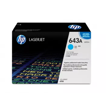 Tonerpatrone HP Q5951A LJ4700 10000 Seiten Cyan