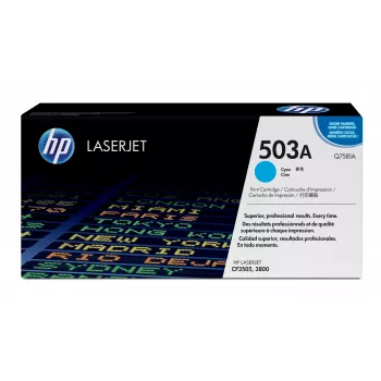 HP 503A Cyan Original LaserJet Toner Cartridge