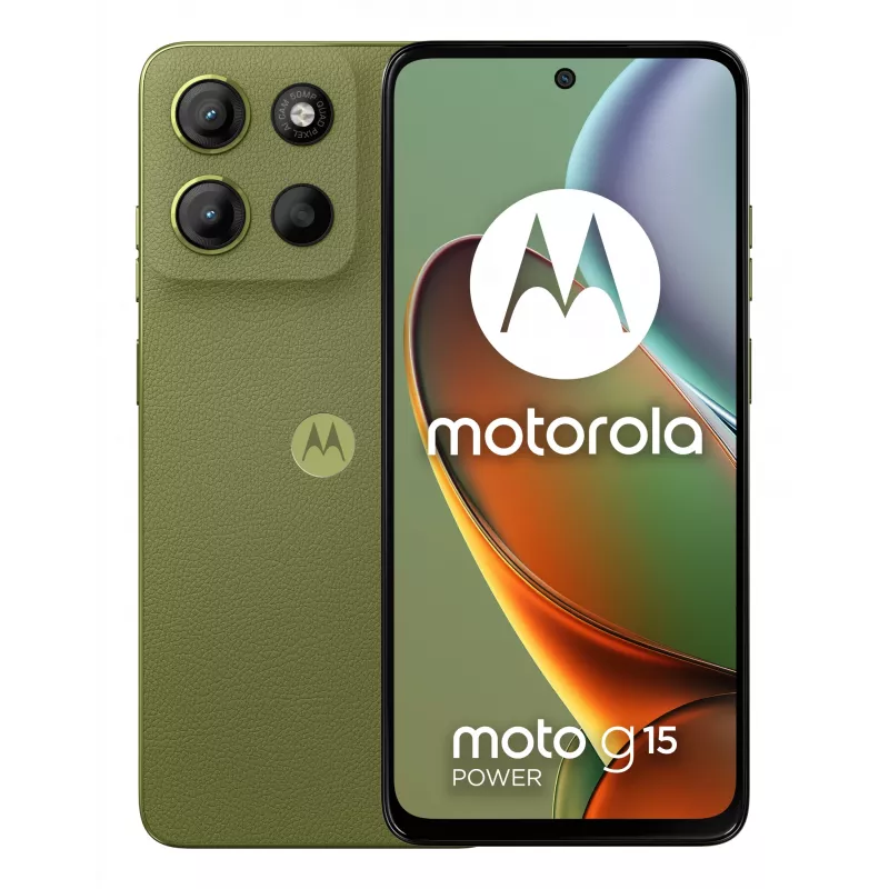 Motorola moto g15 power 17,1 cm (6,72 Zoll) Dual SIM Android 15 4G USB Typ-C 8 GB 256 GB 6000 mAh Grün