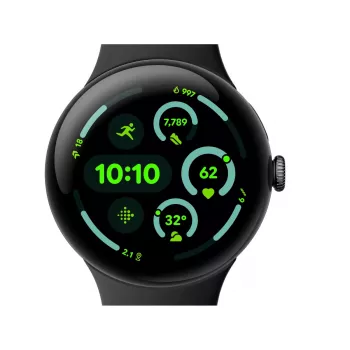 Smartwatch Google Pixel Watch 3 AMOLED 45 mm Schwarz