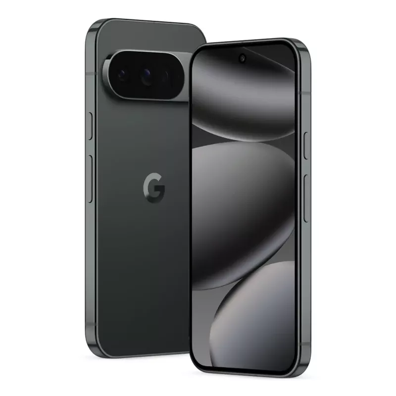Smartphone Google Pixel 10 Pro 6,3 Zoll 128 GB, 16 GB RAM, 50 MP + 48 MP + 48 MP Triple-Kamera, 4870 mAh, Schwarz