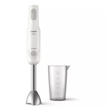 Stabmixer Philips HR2534/00 — 650 W, 2 Geschwindigkeiten, Pulse, Metallschaft, weiß