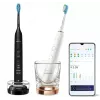 Zahnbürste Philips HX9914/57 DiamondClean 9000 2er-Pack Schwarz/Weiß