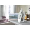 Philips 5000 Serie DST5010/10 Bügeleisen Dampfbügeleisen SteamGlide Plus Bügelsohle 2400 W Grau, Weiß
