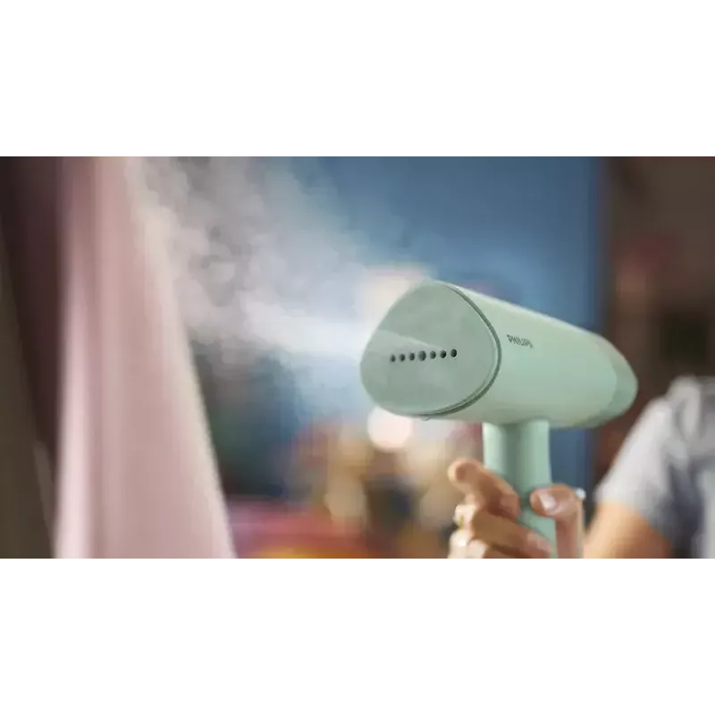 Handheld garment steamer Philips 3000 series STH3010/70 — 1000 W, 20 g/min continuous steam, 2 m cord, foldable, removable tank