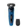 Elektrorasierer Philips Series 5000 S5466/17 — rotierendes 3‑Kopf‑System, Li‑Ionen‑Akku, 50 Min. Laufzeit, abwaschbar, Nass‑ & Trockenrasur