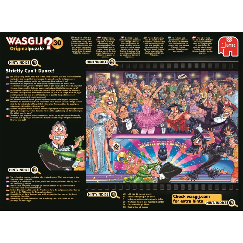 Jumbo Wasgij Original 30 Puzzle 1000 Teile Comics