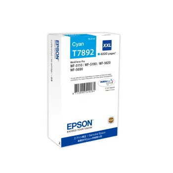 Epson Tintenpatrone C13T789240 T7892XXL XXL Cyan
