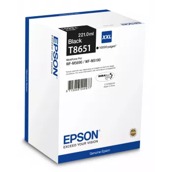 Tintenpatrone Epson C13T865140 Schwarz