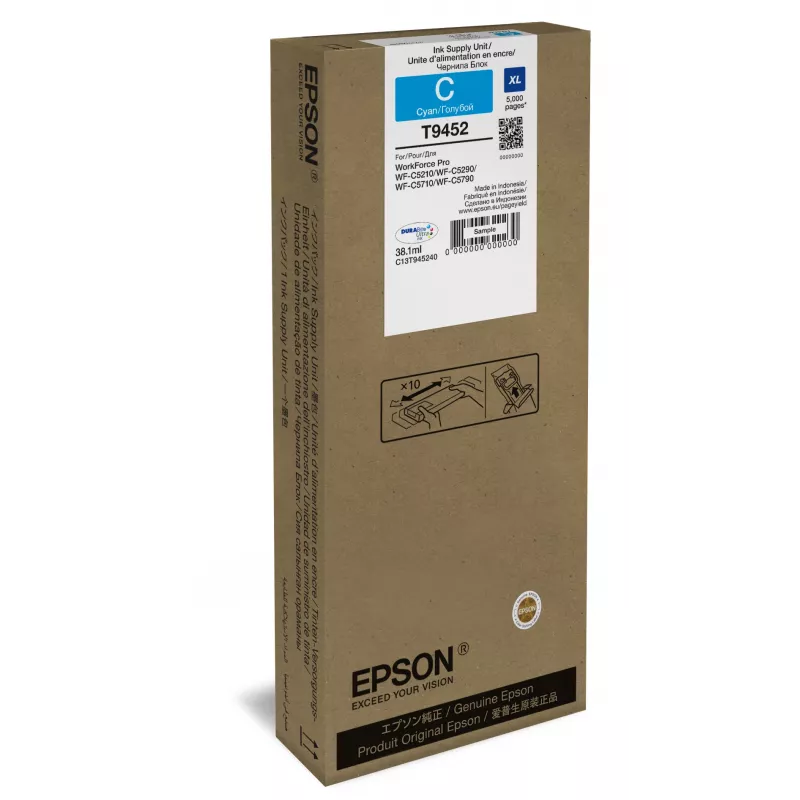 Epson WF-C5xxx Serie Tintenpatrone XL Cyan