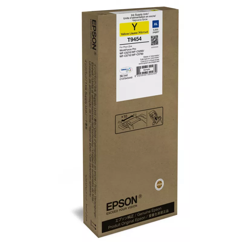 Epson WF-C5xxx Series Tintenpatrone XL Gelb
