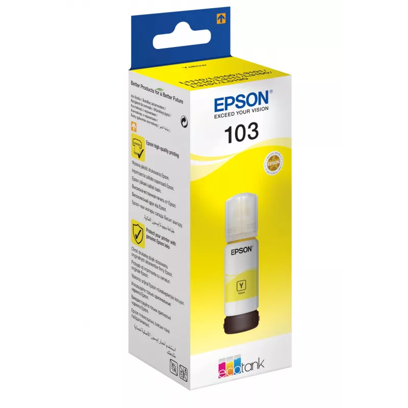 Tintenflasche Epson 103 ECOTANK Gelb