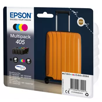 Epson 405 DURABrite Ultra Ink Tintenpatrone 1 Stk. Original Standard-Reichweite Schwarz, Cyan, Magenta, Gelb