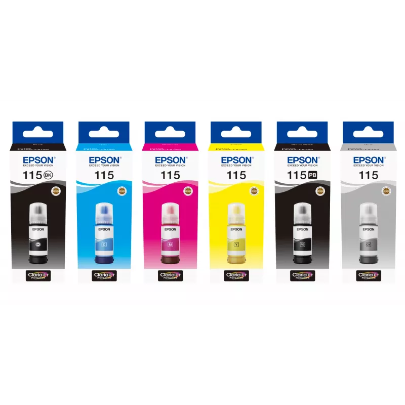 Epson 115 ECOTANK Tintenflasche, Schwarz
