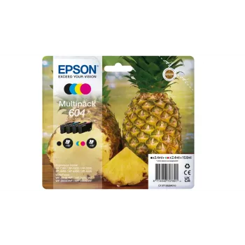 Epson 604 Tintenpatrone 4 St. Original Standardreichweite Schwarz, Cyan, Magenta, Gelb