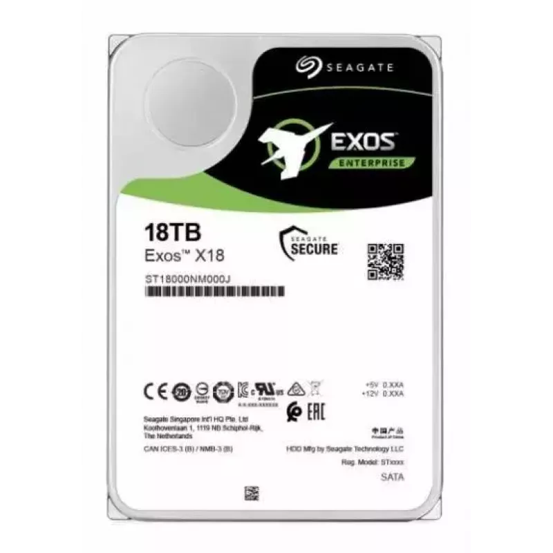 HDD Seagate 18TB 3,5 Zoll SATA 6Gb/s ST18000NM000J