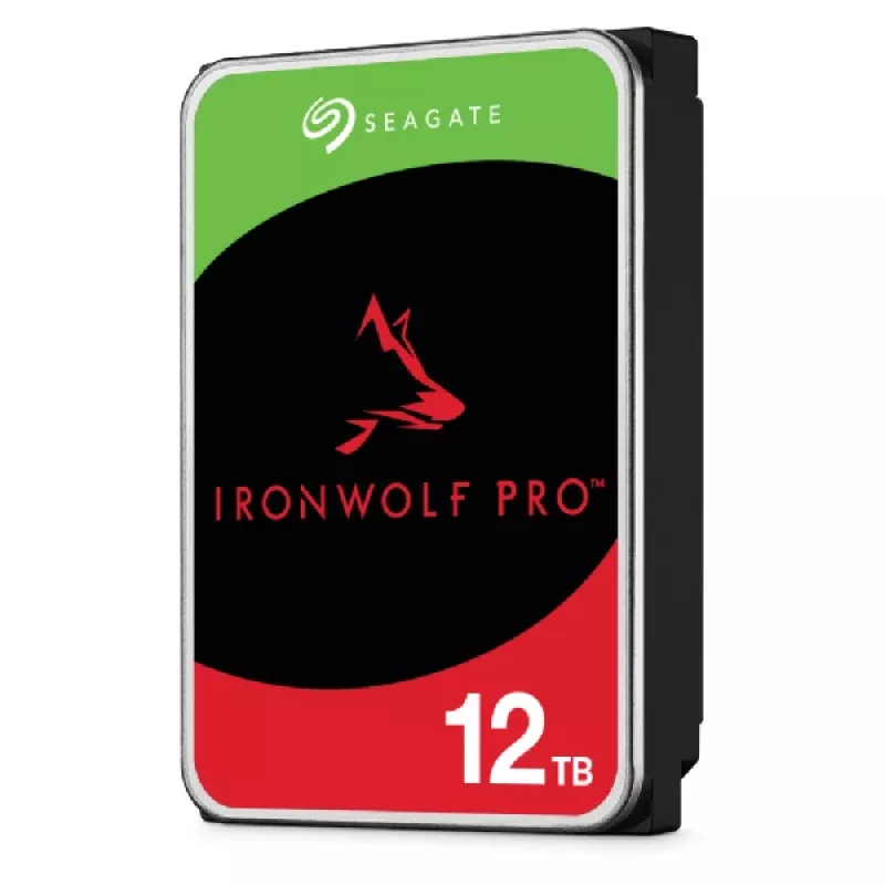 Seagate IronWolf Pro ST12000NT001 interne Festplatte 12 TB 7200 RPM 256 MB 3,5 Zoll Serial ATA III