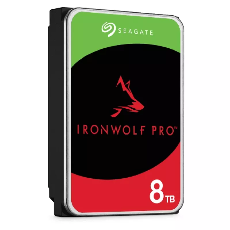 Seagate IronWolf Pro ST8000NT001 interne Festplatte 8 TB 7200 RPM 256 MB 3.5 Zoll Serial ATA III