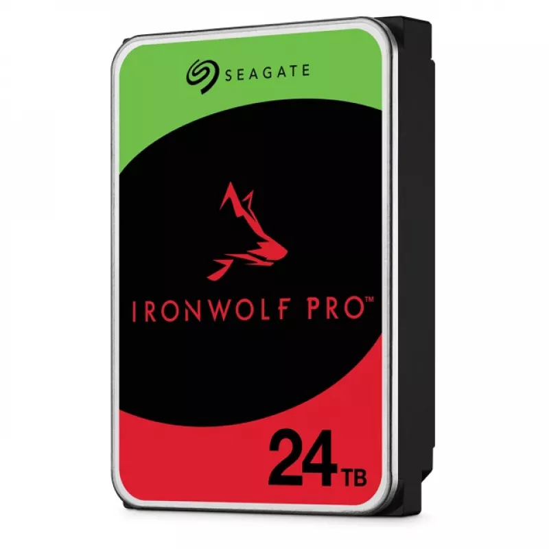 Seagate IronWolf Pro ST24000NT002 interne Festplatte 24 TB 7200 RPM 512 MB 3,5 Zoll Serial ATA III