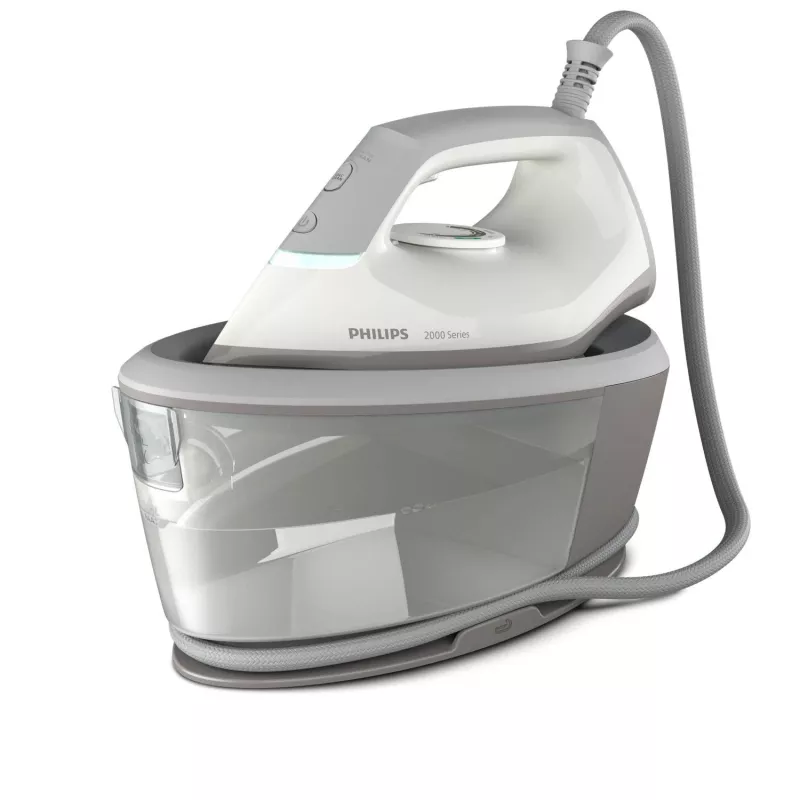 Philips 2000 series PSG2000/80 Dampfbügelstation 2400 W 1,4 L Keramik-Bügelsohle Grau, Weiß