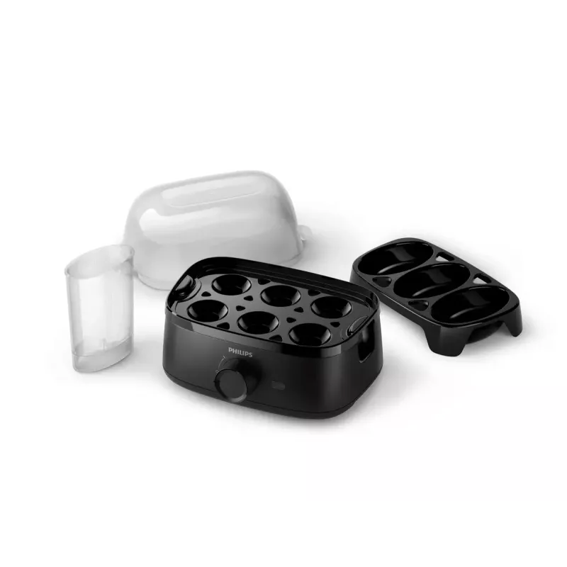 Eierkocher Philips 3000 series HD9137/90 6 Eier Kapazität Schwarz