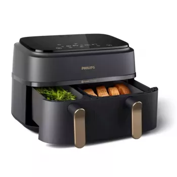Heißluftfritteuse Philips 3000 Series Dual Basket Airfryer NA352/00 — 9 L, 2750 W, Dual-Korb, 8 Programme, 40–200 °C