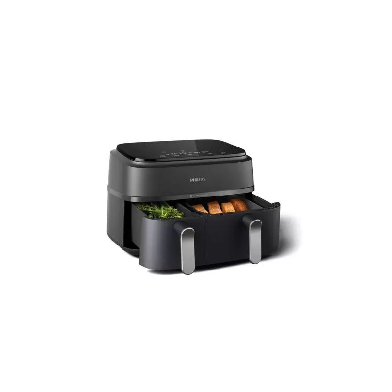 Heißluftfritteuse Philips 3000 Series Dual Basket Airfryer NA352/00 — 9 L, 2750 W, Dual-Korb, 8 Programme, 40–200 °C