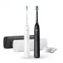 Philips Sonicare Series 5300 HX7109/01 wiederaufladbare Schallzahnbürste, 2 Handstücke, 2 Bürstenköpfe, 62.000 Bewegungen/Min., 2 Geschwindigkeiten, Reiseetui