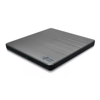 HITACHI-LG DATA STORAGE schlank Portable DVD-writer - Gp60nw60 - USB 2.0 - Silver