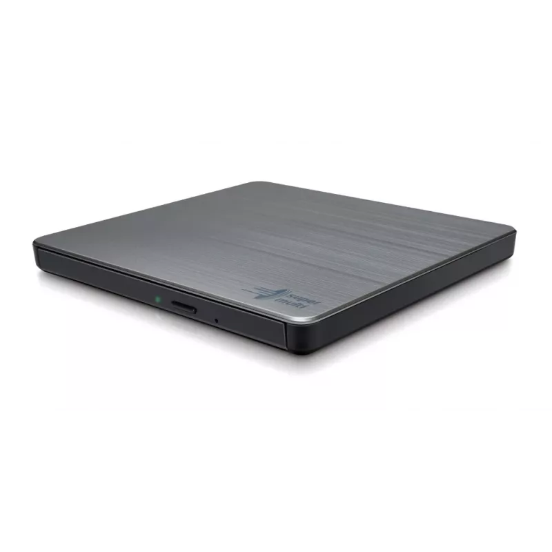 HITACHI-LG DATA STORAGE schlank Portable DVD-writer - Gp60nw60 - USB 2.0 - Silver