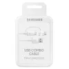 Samsung EP-DG930 USB-Kabel USB 2.0 1,5 m USB A USB C/Micro-USB B Weiß