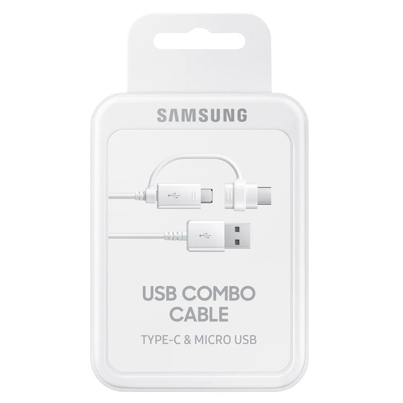 Samsung EP-DG930 USB-Kabel USB 2.0 1,5 m USB A USB C/Micro-USB B Weiß