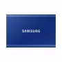 Externe SSD Samsung T7 Portable 2TB USB Type-C 3.2 Gen 2 Blau (NVMe, 1050/1000 MB/s)